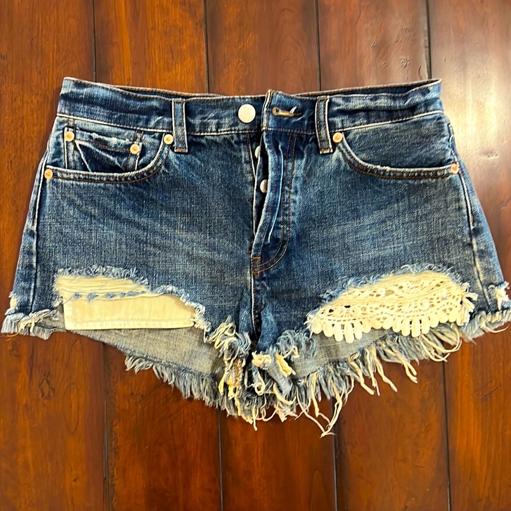 Free People denim shorts - Size 28